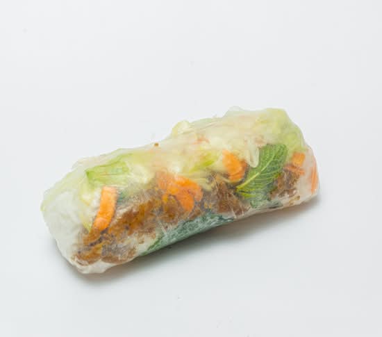 Lemongrass Beef Rice Paper Rolls