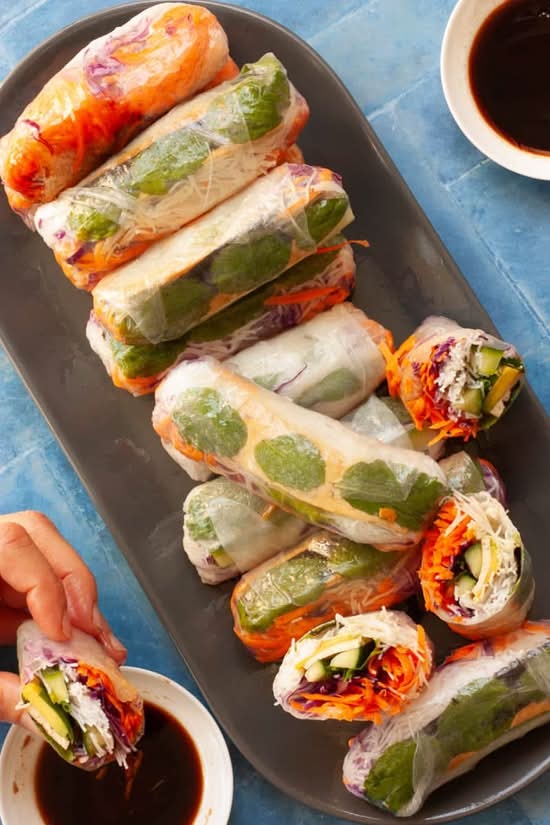 Classic Pork Rice Paper Rolls