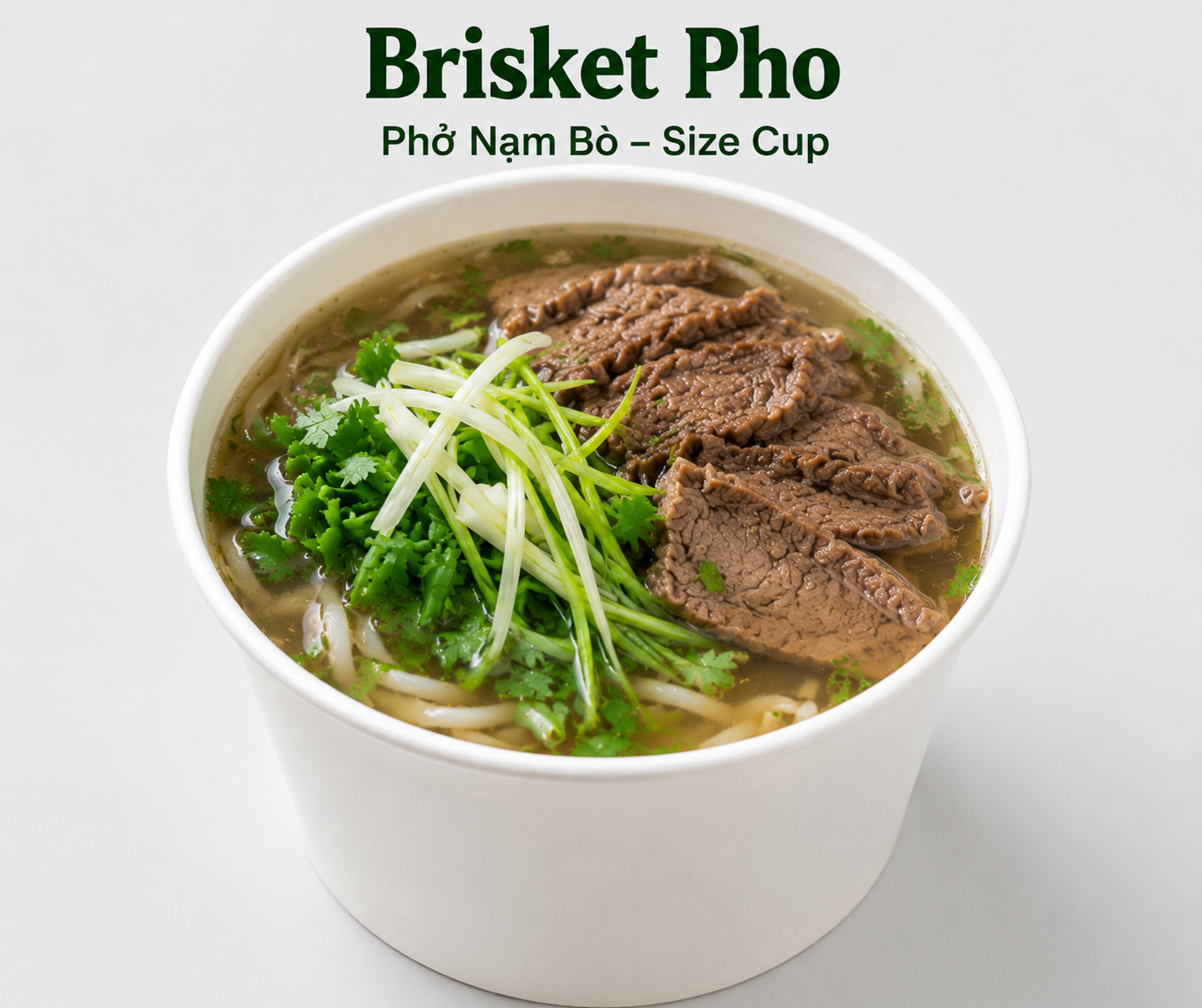 Brisket Pho - Size Cup