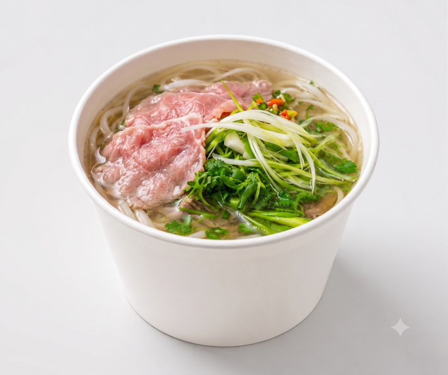 Rare Beef Pho - Size Cup